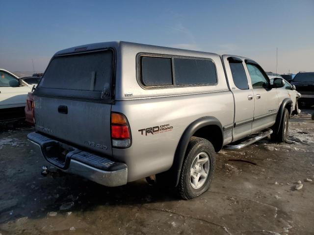 5TBBT44101S145122 - 2001 TOYOTA TUNDRA ACCESS CAB SILVER photo 3