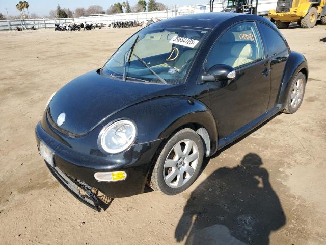 3VWDD21C63M442113 - 2003 VOLKSWAGEN NEW BEETLE GLX 黑色 照片 1