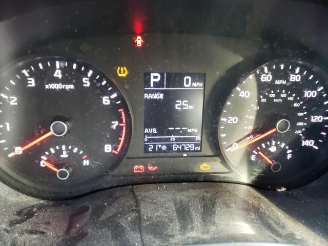 3KPA24AB9KE172821 - 2019 KIA RIO S RED photo 9