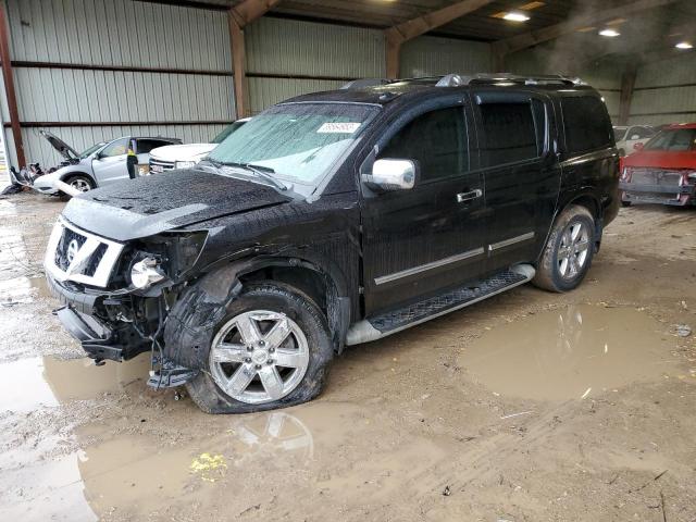 5N1BA0NE0AN622091 - 2010 NISSAN ARMADA PLATINUM BLACK photo 1