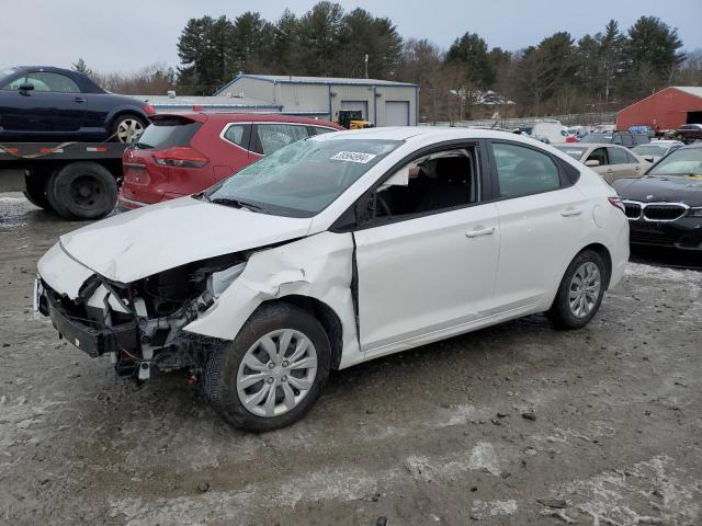 3KPC24A6XNE184282 - 2022 HYUNDAI ACCENT SE WHITE photo 1