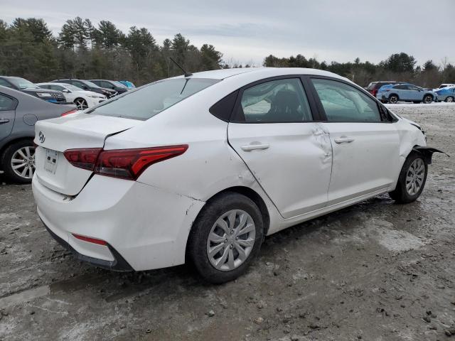 3KPC24A6XNE184282 - 2022 HYUNDAI ACCENT SE WHITE photo 3