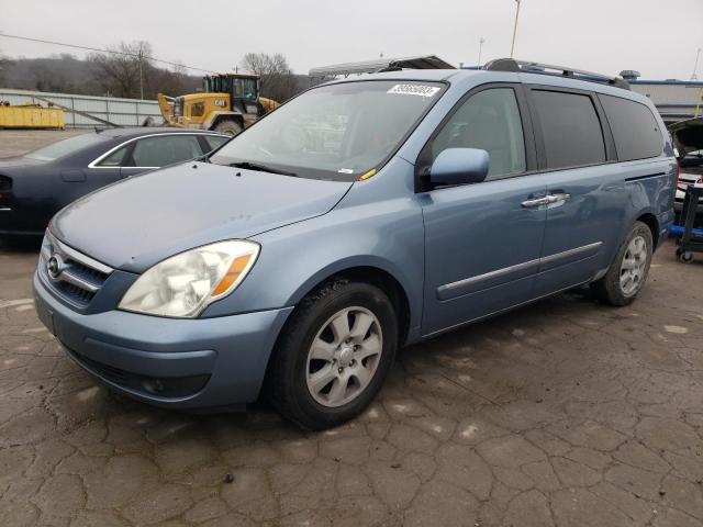 KNDMC233476016008 - 2007 HYUNDAI ENTOURAGE GLS BLUE photo 1