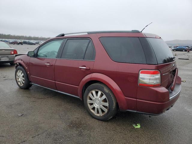 1FMDK06W28GA45463 - 2008 FORD TAURUS X LIMITED MAROON photo 2