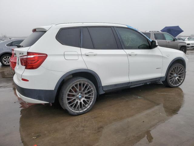 5UXWX9C58E0D37199 - 2014 BMW X3 XDRIVE28I WHITE photo 3