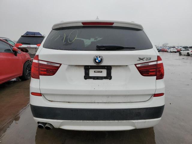 5UXWX9C58E0D37199 - 2014 BMW X3 XDRIVE28I WHITE photo 6