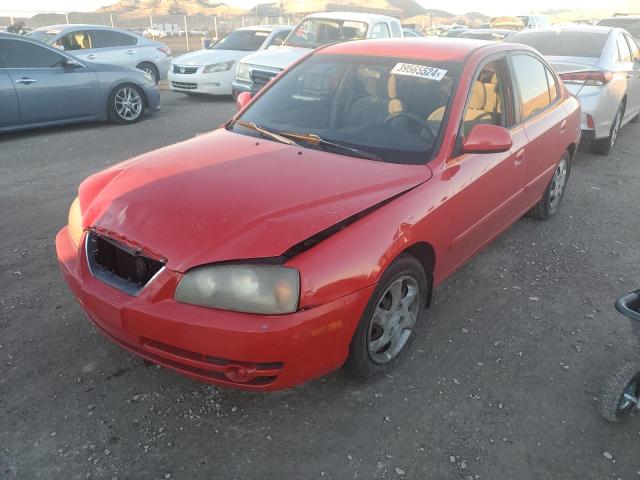 KMHDN46D44U869280 - 2004 HYUNDAI ELANTRA GLS RED photo 1