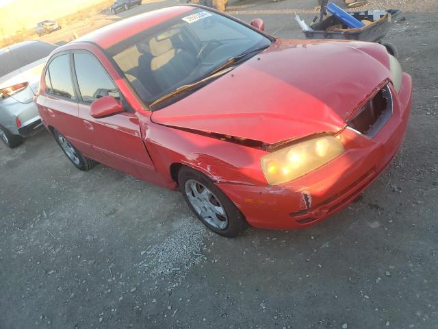 KMHDN46D44U869280 - 2004 HYUNDAI ELANTRA GLS RED photo 4