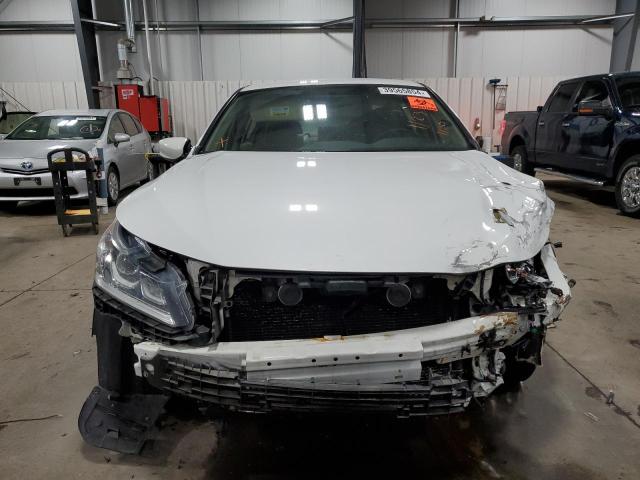 1HGCR2F36GA238733 - 2016 HONDA ACCORD LX WHITE photo 5