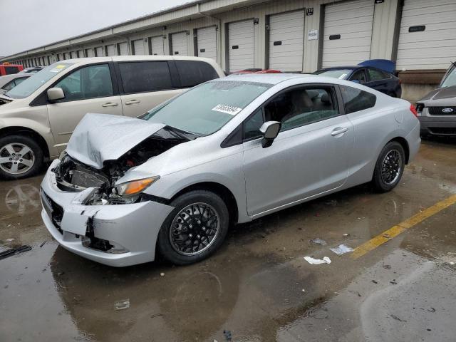 2HGFG3B59CH513569 - 2012 HONDA CIVIC LX SILVER photo 1