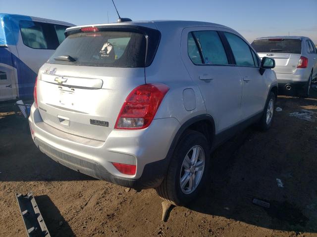 3GNCJNSB0HL223635 - 2017 CHEVROLET TRAX LS SILVER photo 3