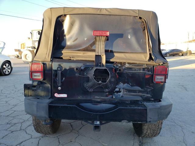 1C4AJWAG7FL507811 - 2015 JEEP WRANGLER SPORT BLACK photo 6