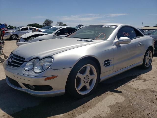 WDBSK75F03F009192 - 2003 MERCEDES-BENZ SL 500R SILVER photo 2