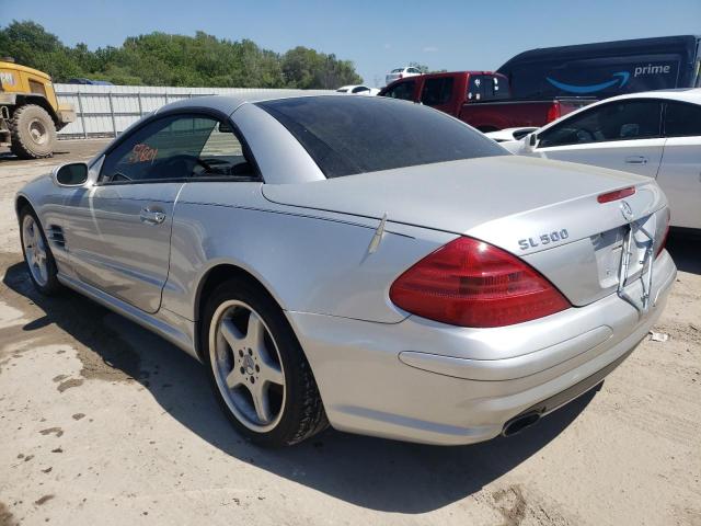 WDBSK75F03F009192 - 2003 MERCEDES-BENZ SL 500R SILVER photo 3