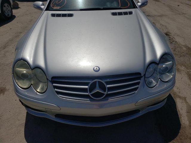 WDBSK75F03F009192 - 2003 MERCEDES-BENZ SL 500R SILVER photo 9