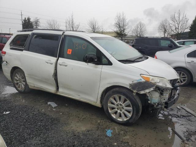 5TDDK3DC1CS031387 - 2012 TOYOTA SIENNA XLE WHITE photo 4