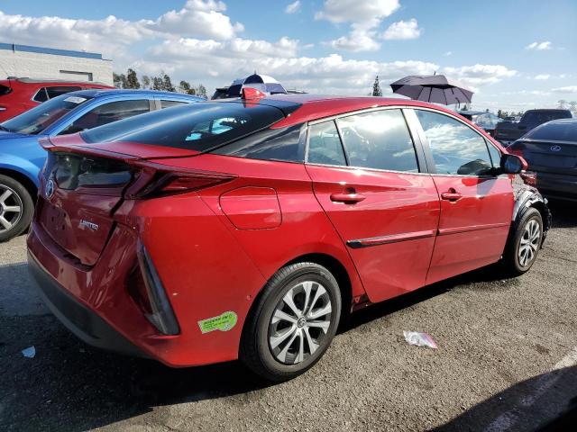 JTDKAMFP3N3224824 - 2022 TOYOTA PRIUS PRIM LE RED photo 3