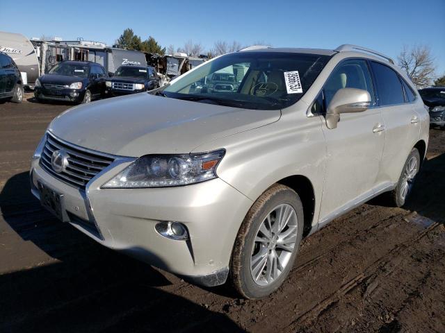 2T2BK1BA6DC202816 - 2013 LEXUS RX 350 BASE GOLD photo 1