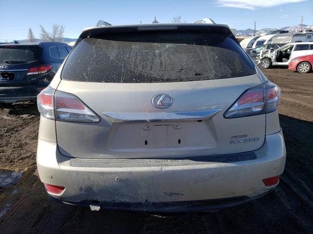 2T2BK1BA6DC202816 - 2013 LEXUS RX 350 BASE GOLD photo 6