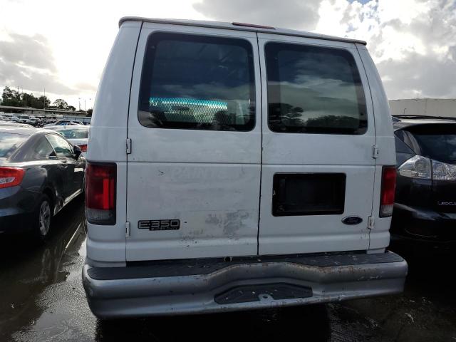 1FTSE34L82HA22588 - 2002 FORD ECONOLINE E350 SUPER DUTY VAN WHITE photo 6