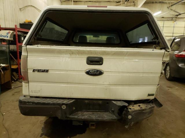 1FTPF1CV0AKE43474 - 2010 FORD F150 WHITE photo 6