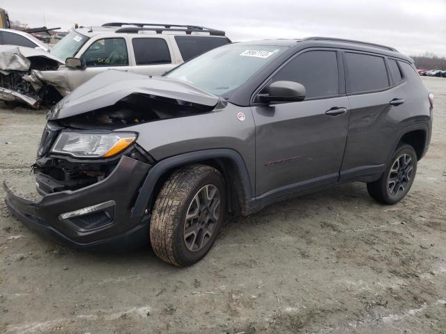 3C4NJDDB4KT739738 - 2019 JEEP COMPASS TRAILHAWK CHARCOAL photo 1