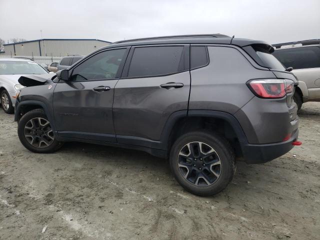 3C4NJDDB4KT739738 - 2019 JEEP COMPASS TRAILHAWK CHARCOAL photo 2