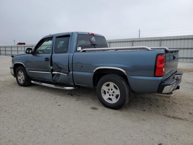 1GCEC19Z26Z213685 - 2006 CHEVROLET SILVERADO BLUE photo 2