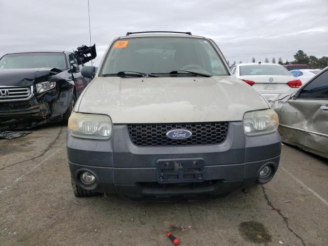 1FMYU93155KD12113 - 2005 FORD ESCAPE XLT BEIGE photo 5