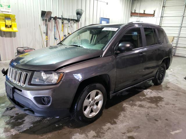 1C4NJCBA7GD711692 - 2016 JEEP COMPASS SP SILVER photo 1