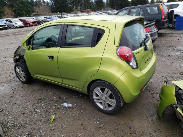 KL8CD6S92DC502179 - 2013 CHEVROLET SPARK 1LT GREEN photo 2