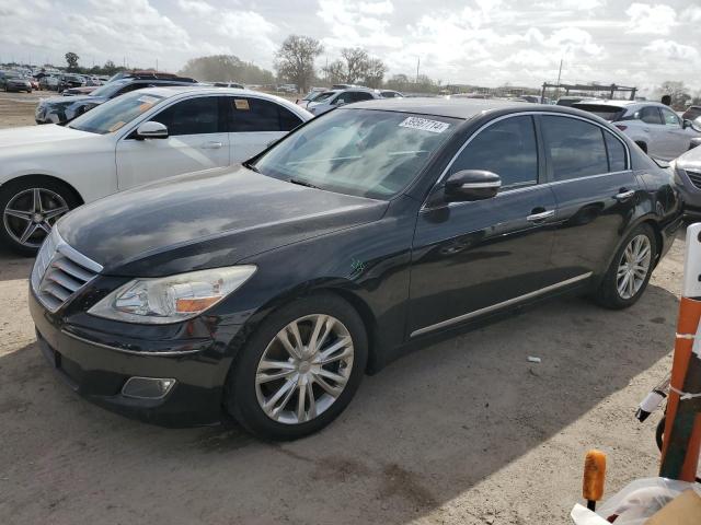 KMHGC4DF7BU131204 - 2011 HYUNDAI GENESIS 4.6L BLACK photo 1