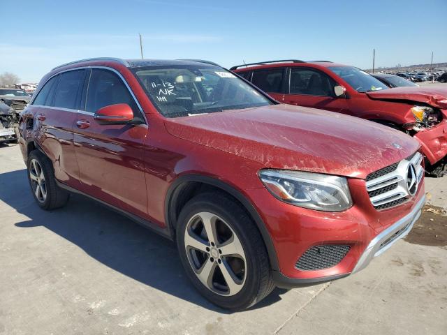 WDC0G4JB4HF131583 - 2017 MERCEDES-BENZ GLC 300 RED photo 4