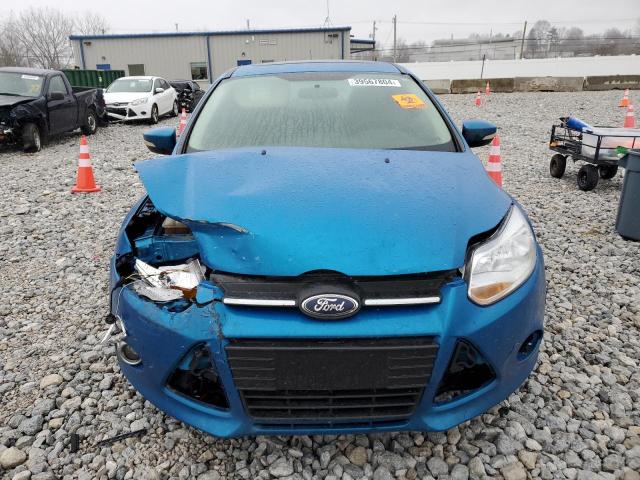 1FADP3F29EL223186 - 2014 FORD FOCUS SE BLUE photo 5