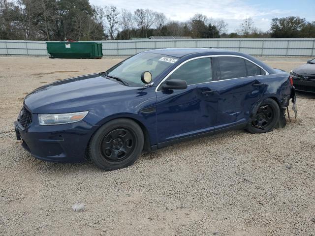 1FAHP2MT8DG110389 - 2013 FORD TAURUS POLICE INTERCEPTOR BLUE photo 1