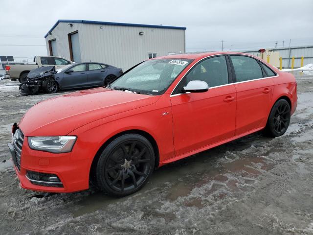 WAUKGAFL2EA027128 - 2014 AUDI S4 PRESTIGE RED photo 1