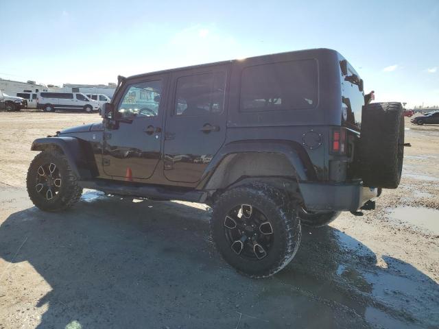 1C4BJWEG2JL805819 - 2018 JEEP WRANGLER U SAHARA BLACK photo 2
