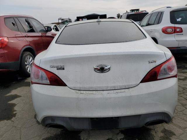 KMHHT6KD1AU024522 - 2010 HYUNDAI GENESIS CO 2.0T WHITE photo 6