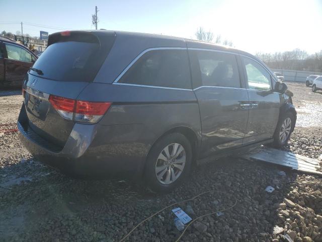 5FNRL5H61FB018747 - 2015 HONDA ODYSSEY EXL GRAY photo 3