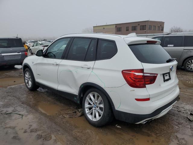 5UXWX9C56F0D44332 - 2015 BMW X3 XDRIVE28I WHITE photo 2