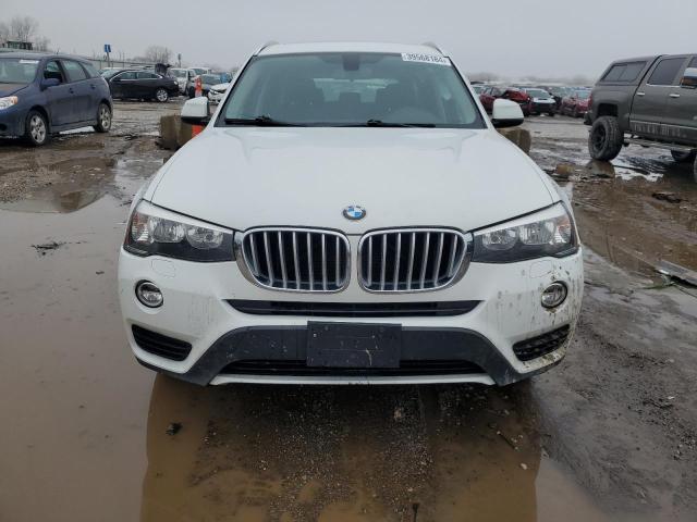 5UXWX9C56F0D44332 - 2015 BMW X3 XDRIVE28I WHITE photo 5