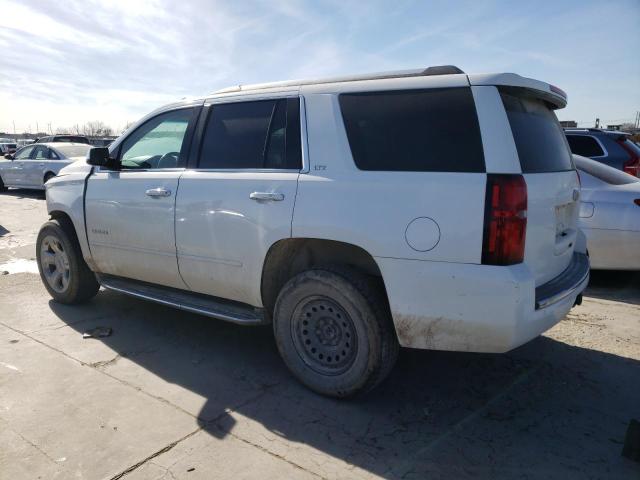 1GNSCCKC3FR724897 - 2015 CHEVROLET TAHOE C1500 LTZ WHITE photo 2