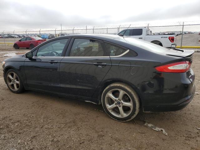 3FA6P0H70GR246098 - 2016 FORD FUSION SE BLACK photo 2