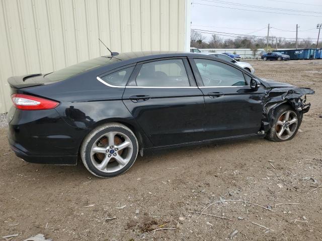 3FA6P0H70GR246098 - 2016 FORD FUSION SE BLACK photo 3