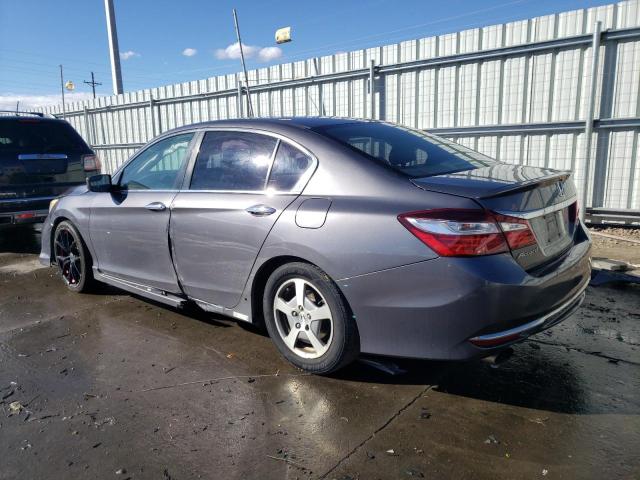 1HGCR2F54HA263195 - 2017 HONDA ACCORD SPORT GRAY photo 2