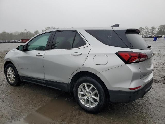 2GNAXJEV3N6132850 - 2022 CHEVROLET EQUINOX LT SILVER photo 2