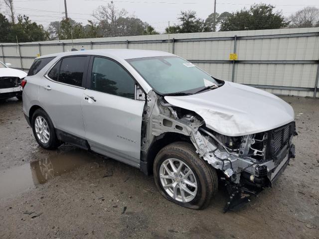 2GNAXJEV3N6132850 - 2022 CHEVROLET EQUINOX LT SILVER photo 4