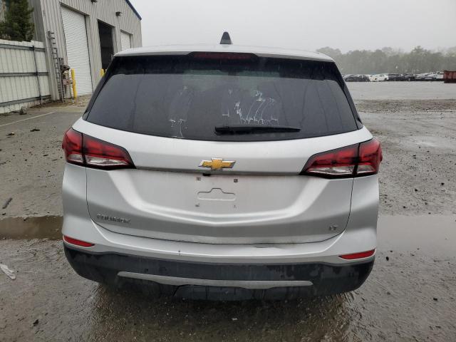 2GNAXJEV3N6132850 - 2022 CHEVROLET EQUINOX LT SILVER photo 6