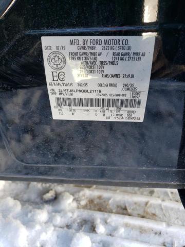 2LMTJ8LP8GBL21116 - 2016 LINCOLN MKX RESERVE Qara foto 13