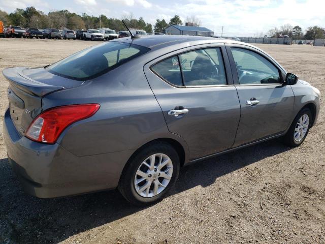 3N1CN7AP2JL823779 - 2018 NISSAN VERSA S GRAY photo 3